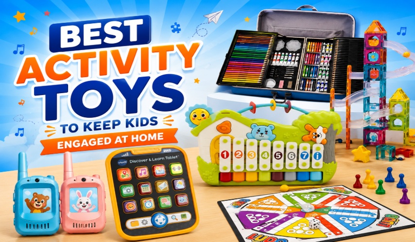 Best Activity Toys to Keep Kids Engaged at Home
